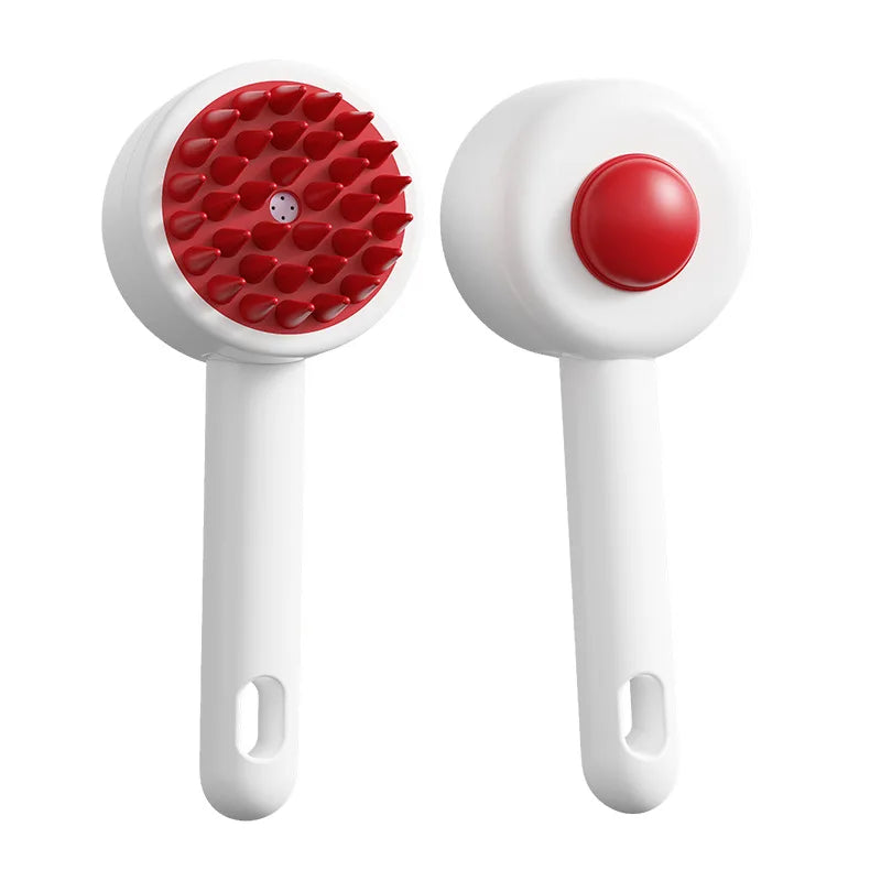 Pet Bath Brush Shampoo Dispenser