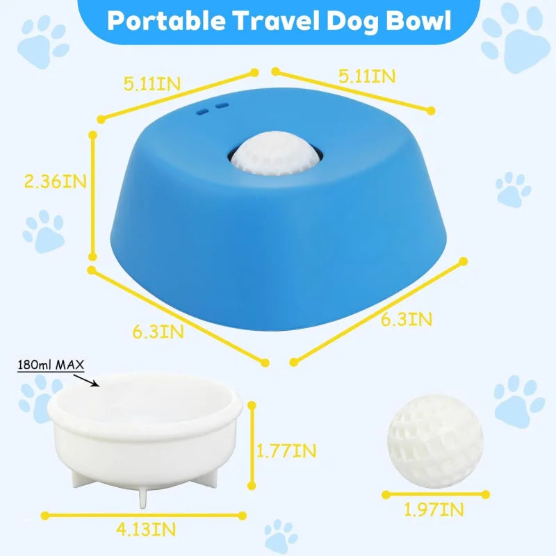 Slow Feeder Dog Bowl