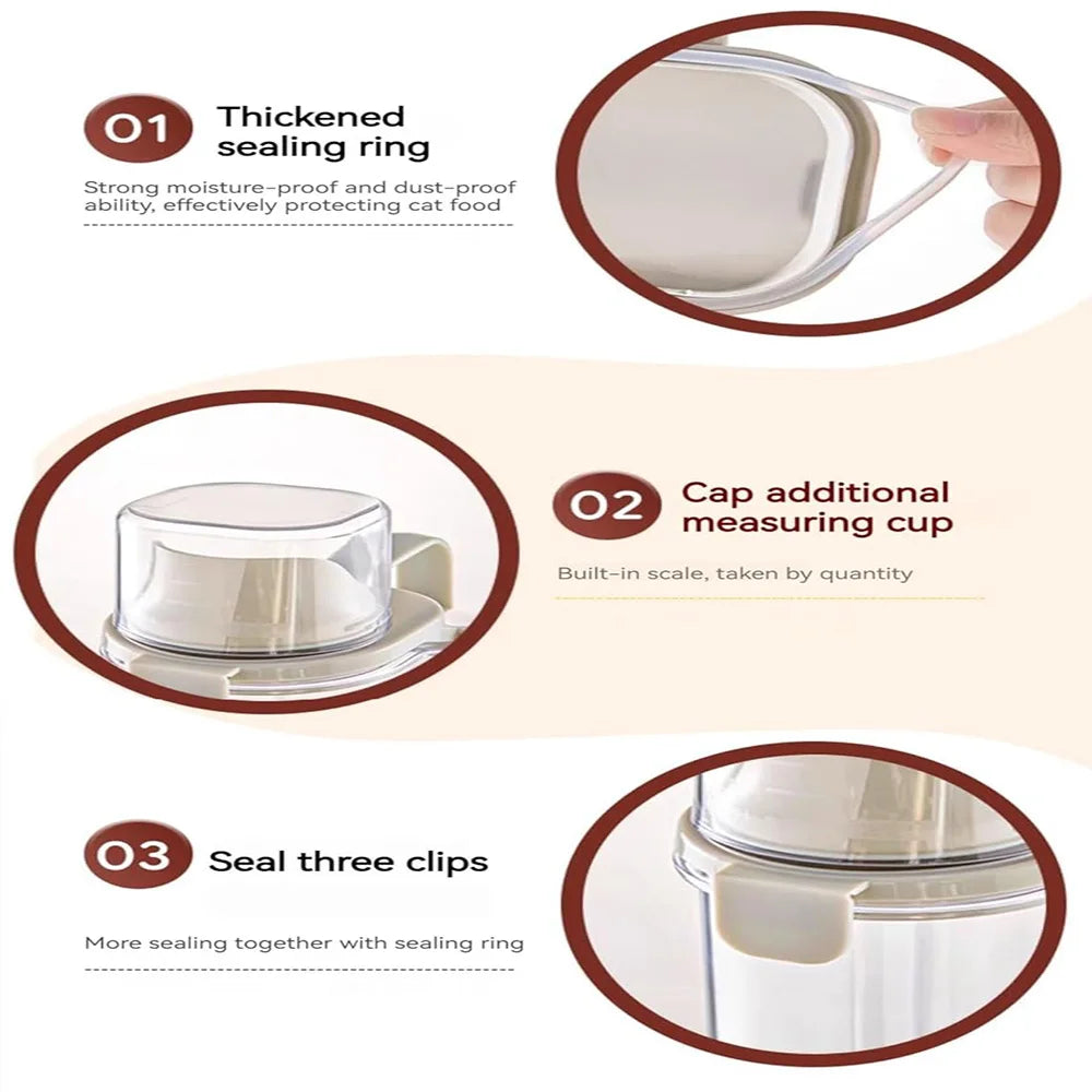 Airtight Pet Food Container