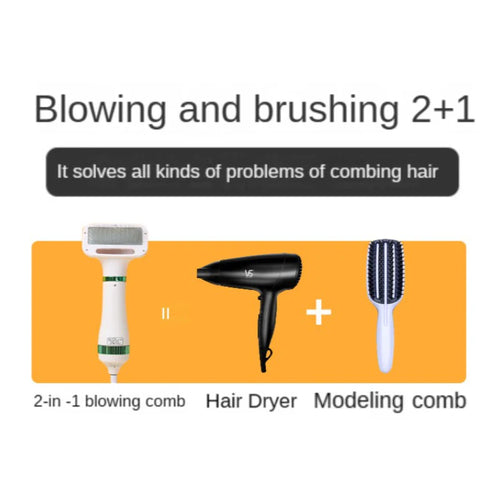 2 in 1 Pet Dryer Brush