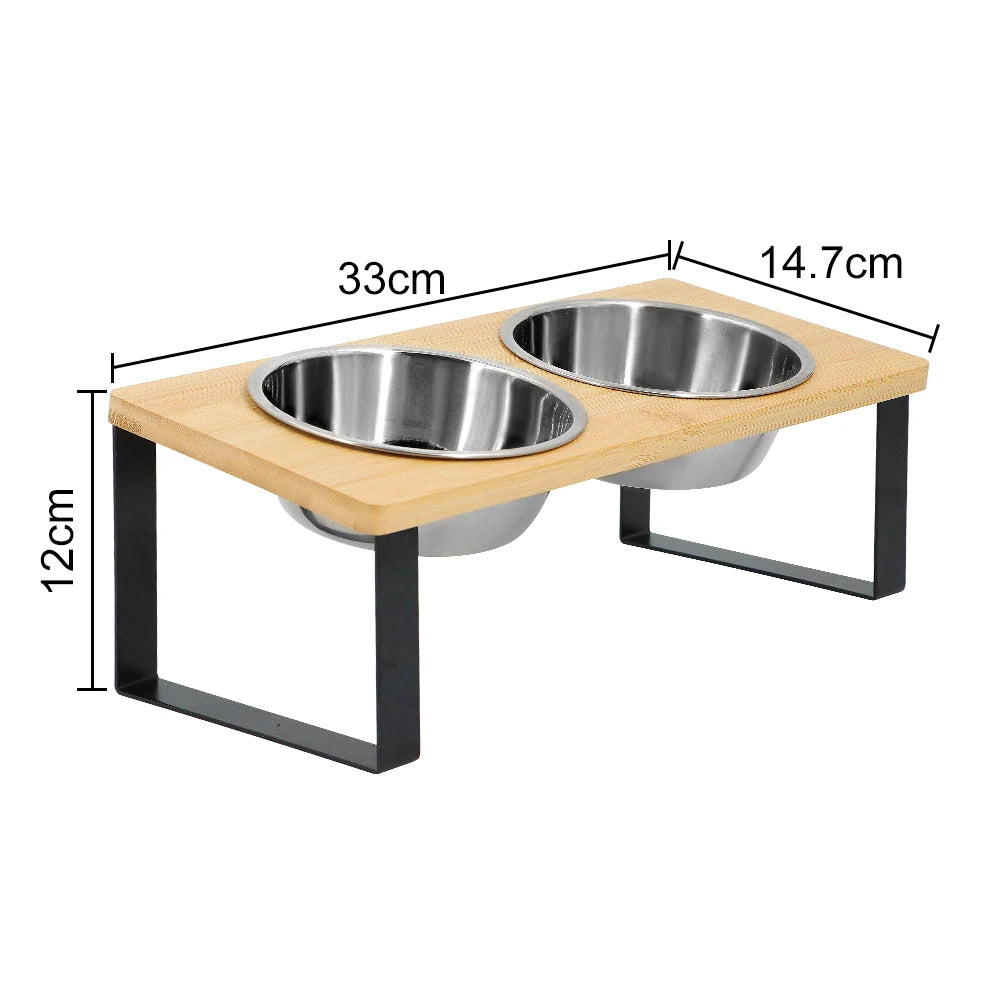 Elevated Tilted Pet Bowl