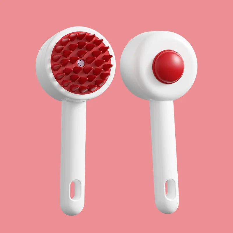 Pet Bath Brush Shampoo Dispenser